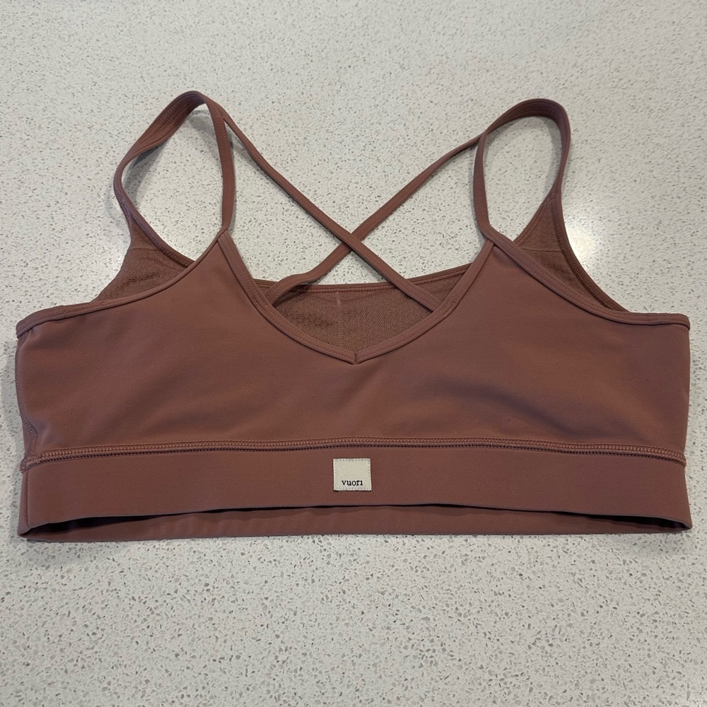Mauve Vuori Mindset Sports Bra!